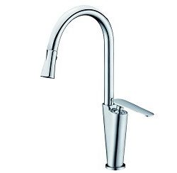 Single-Lever Pull-down Spray Kitchen Faucet